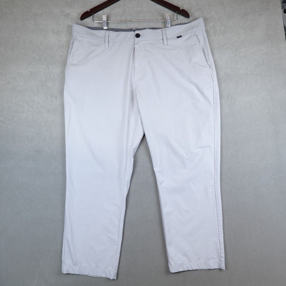 Travis Mathew Golf Pants Open To Close Tech Chino Mens 42 Gray